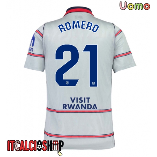 Atletico Madrid Cristian Romero #21 Terza Maglia 2026-27 Manica Corta